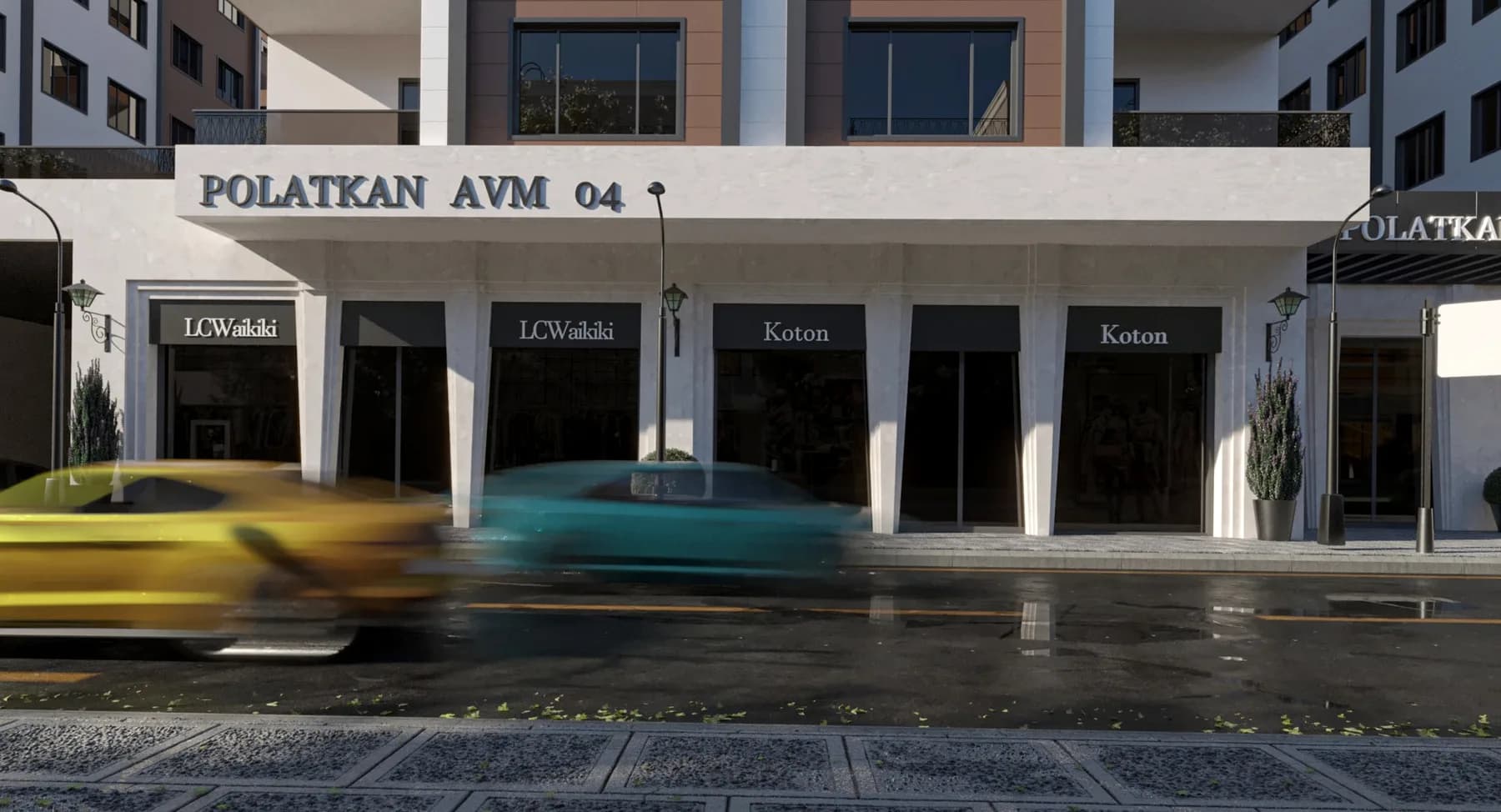 Polatkan Yapı — büyük ölçekli karma kullanım ve cadde projesi