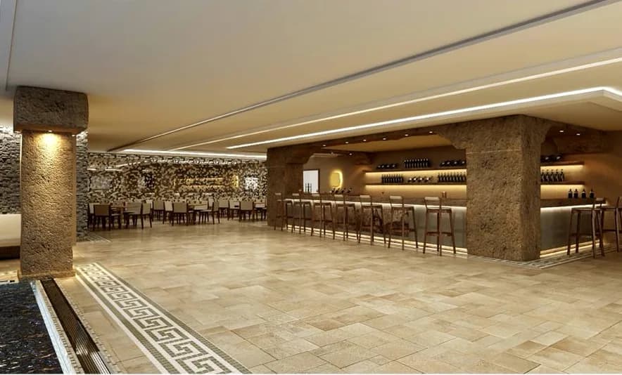 Polatkan Residence & Rönesans — ortak yaşam alanı, malzeme ve işçilik detayı